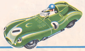 scalextric jaguar d type