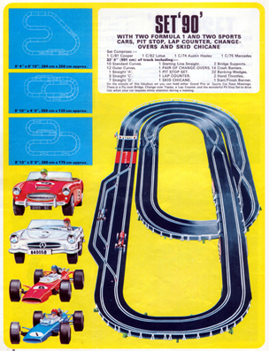 scalextric old sets