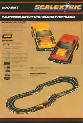 scalextric 1980s