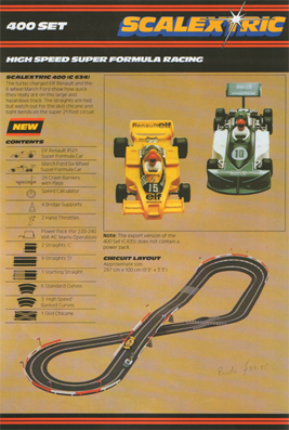 Scalextric 400 Set