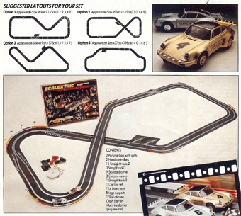 le mans scalextric track layout