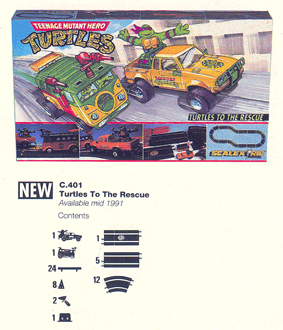 turtles scalextric