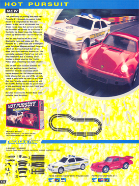 micro scalextric emergency pursuit