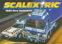Scalextric - 1985 New Releases …the original fast mover…